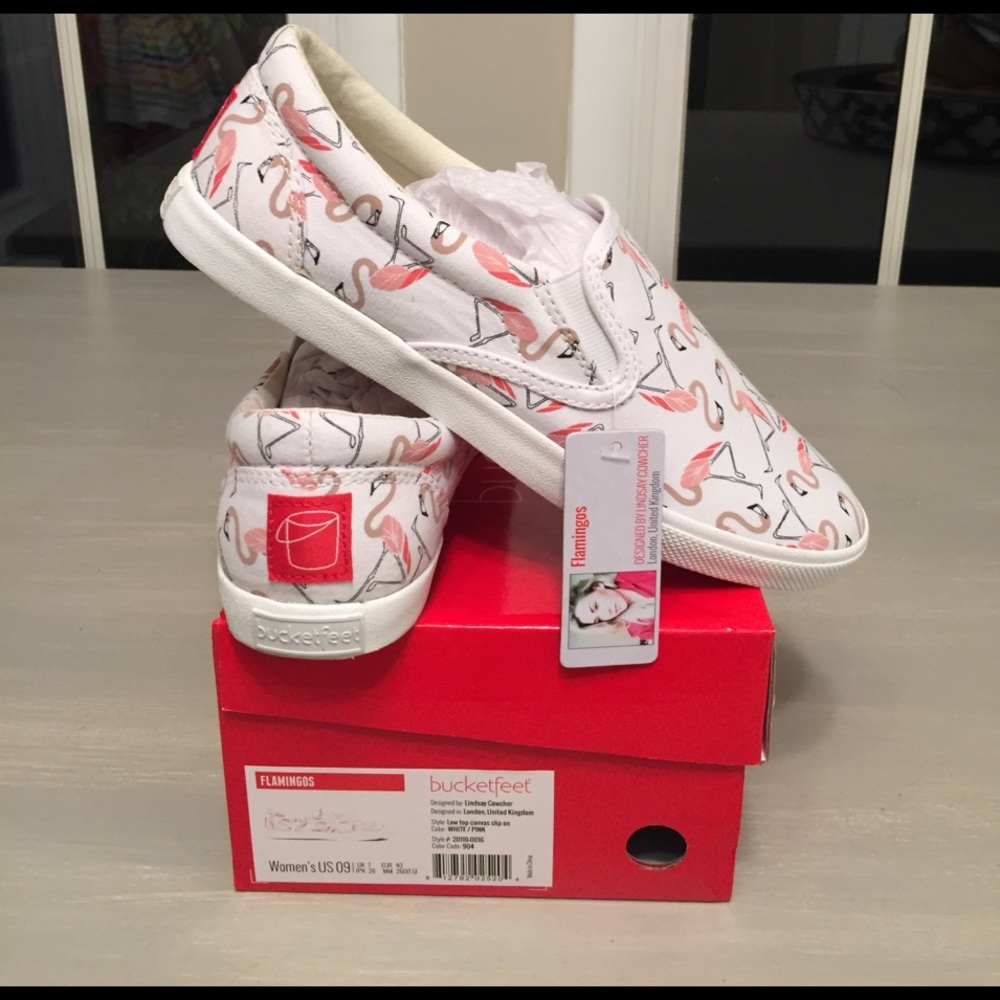 Bucketfeet brand slip on shoes