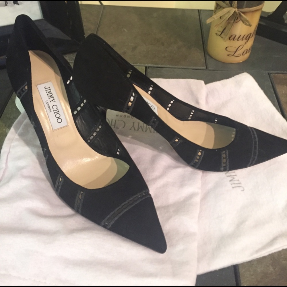 Jimmy Choo black heels 👠
