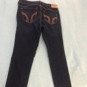 Hollister skinny jeans.