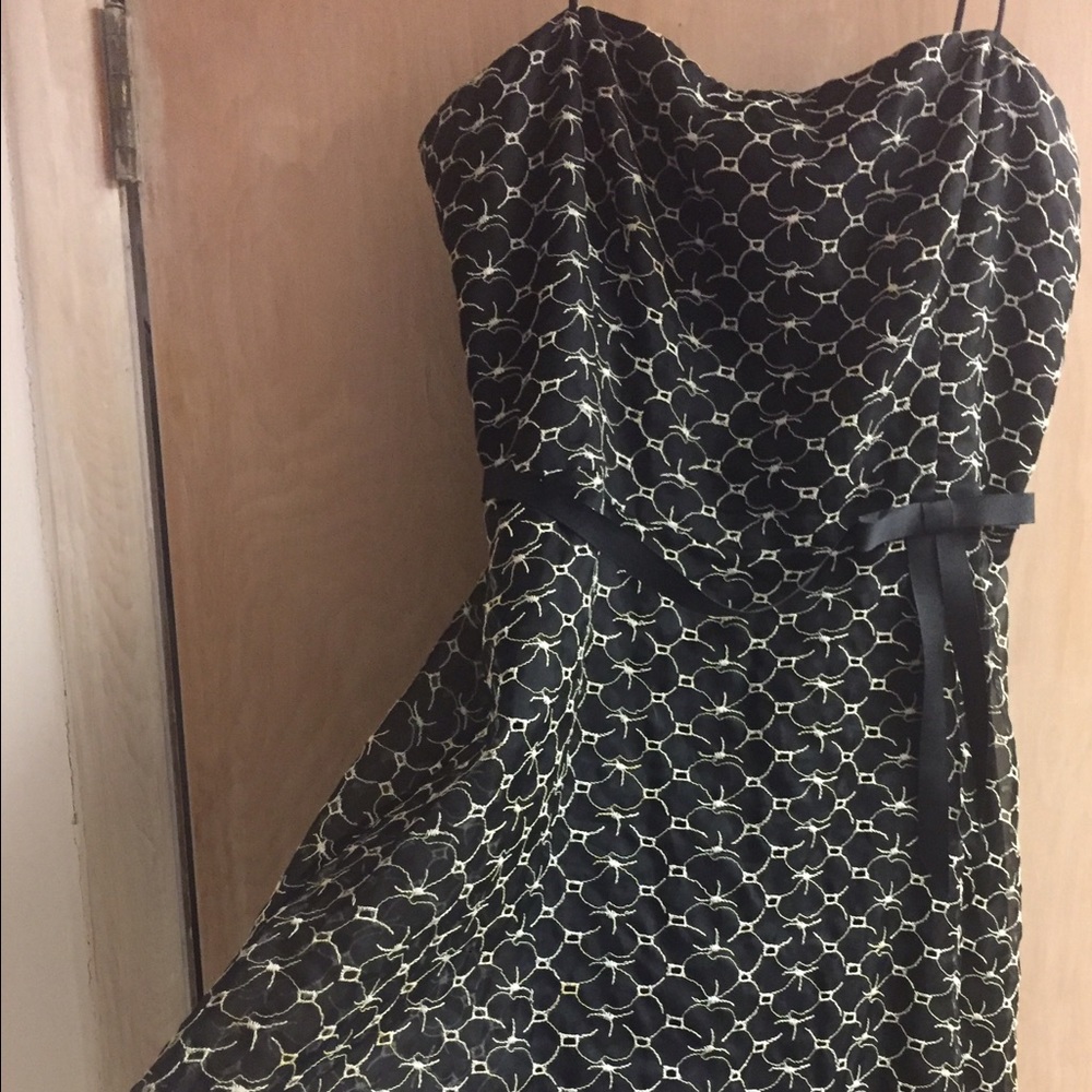 Flirty black dress