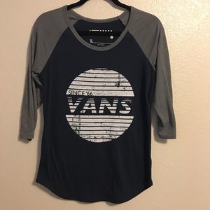 VANS 3/4 Sleeve Tee