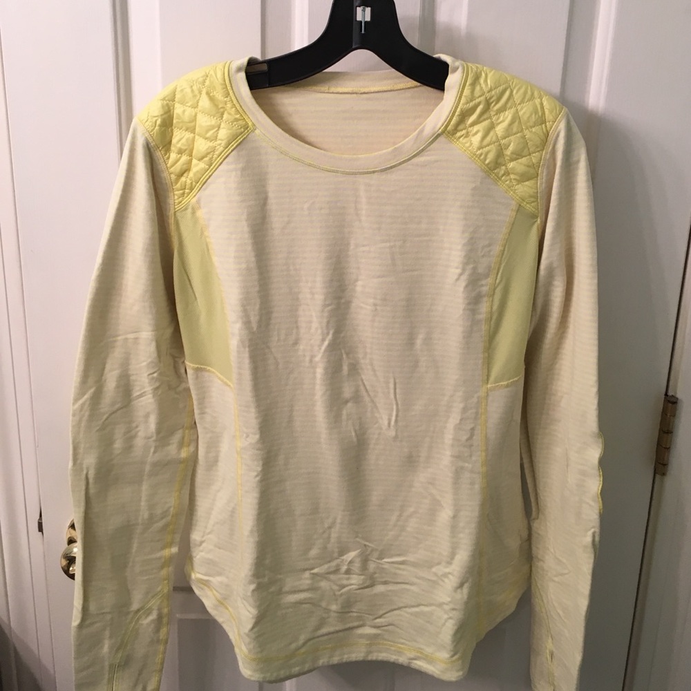 Lululemon long sleeved top Sz 12