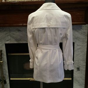 White trench coat