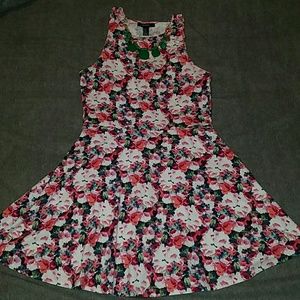 Floral skater dress