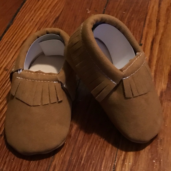 🎉2X HP🎉Baby Moccasins - Picture 2 of 4