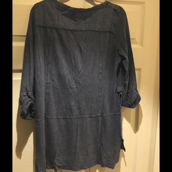 NWT Free People Stargazer Henley Tee - Picture 5 of 7