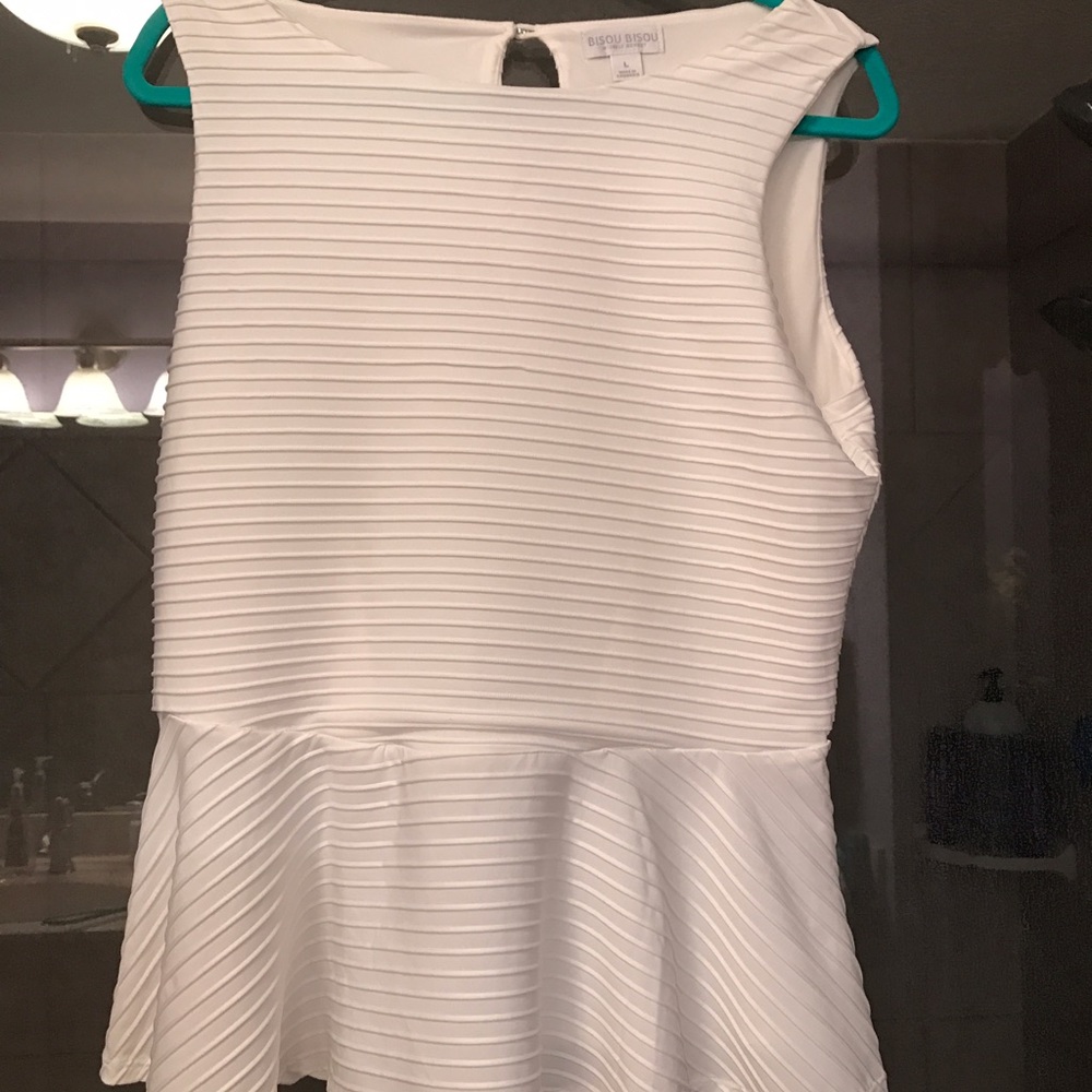 Dressy sleeveless top