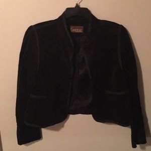 Vintage 80's Velvet Bolero Jacket