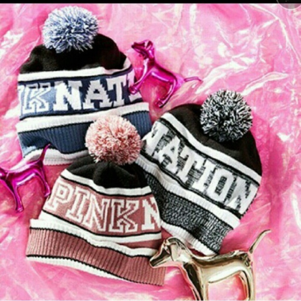 PINK Victoria's Secret beanie
