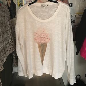Wildfox Couture Ice Cream Sweatshirt