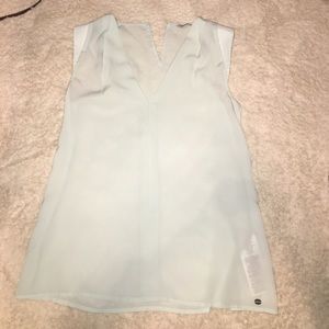 Polyester Teal Blouse