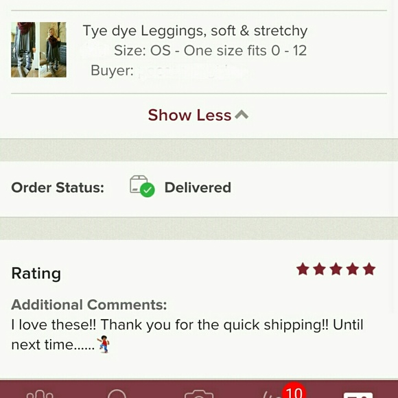 🎉HPx2🎉 Tye dyed Leggings - Picture 3 of 3