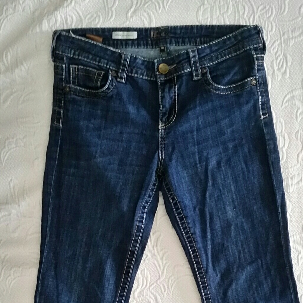 Kut - Natalie High Rise Bootcut Jean's / denim