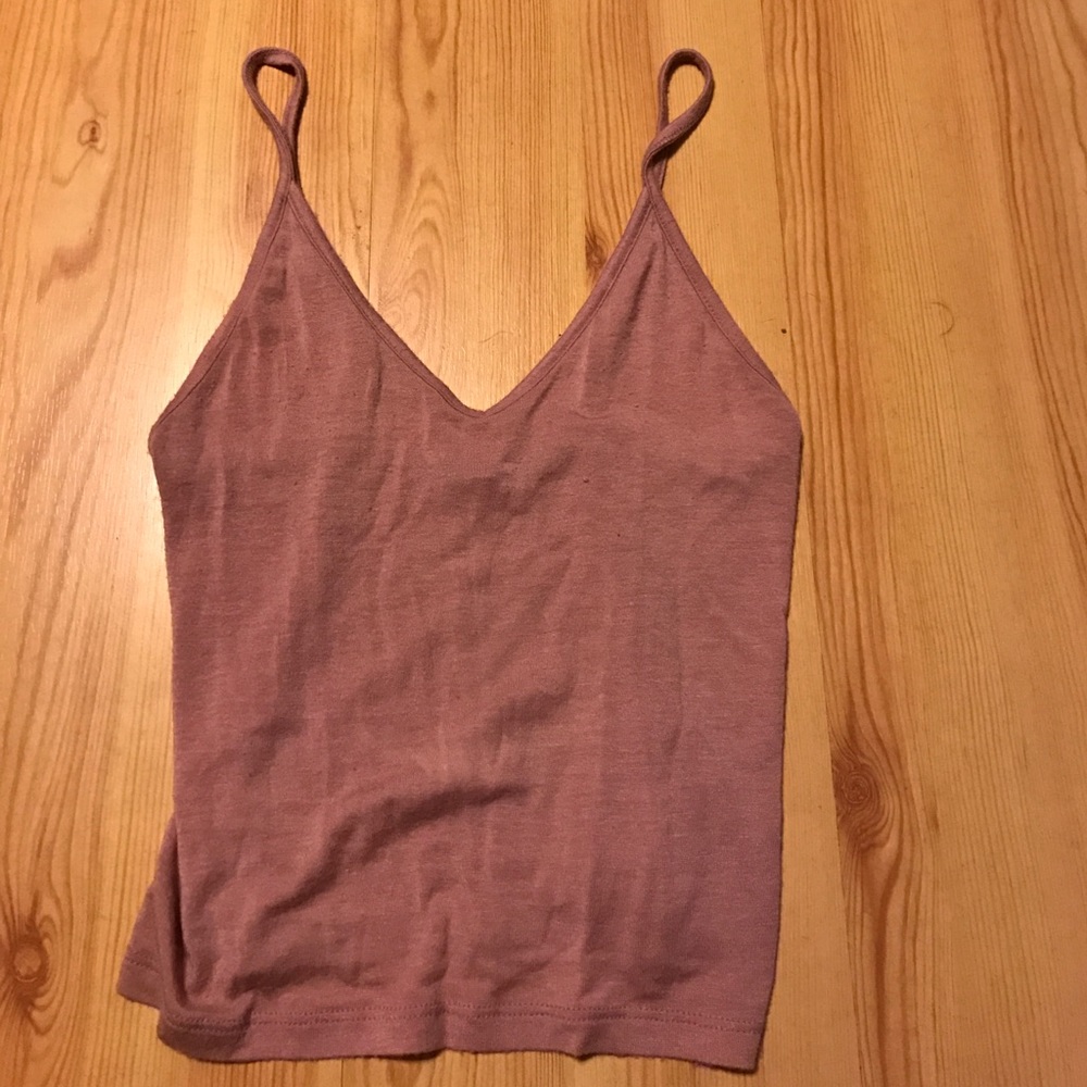 Pink/Mauve Brandy Melville Joanne tank