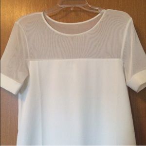 Tobi White Shift Dress