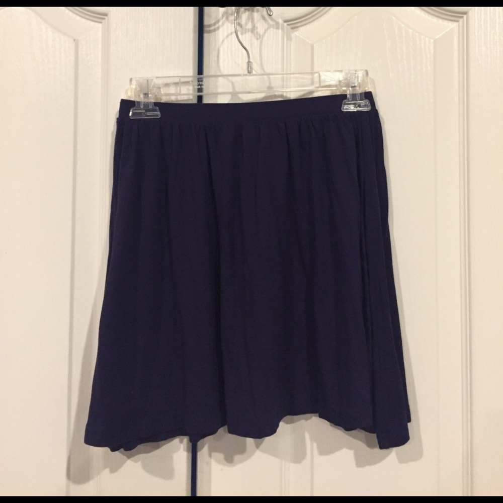 ASOS Navy Skater Skirt