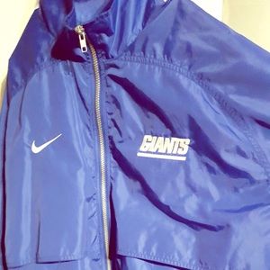 Nike GIANTS Windbreaker jacket Men Sz XL