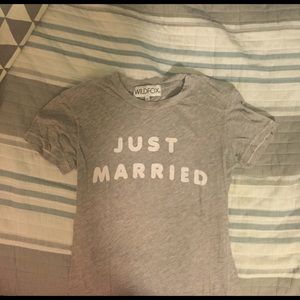 Wildfox Just Married Tee