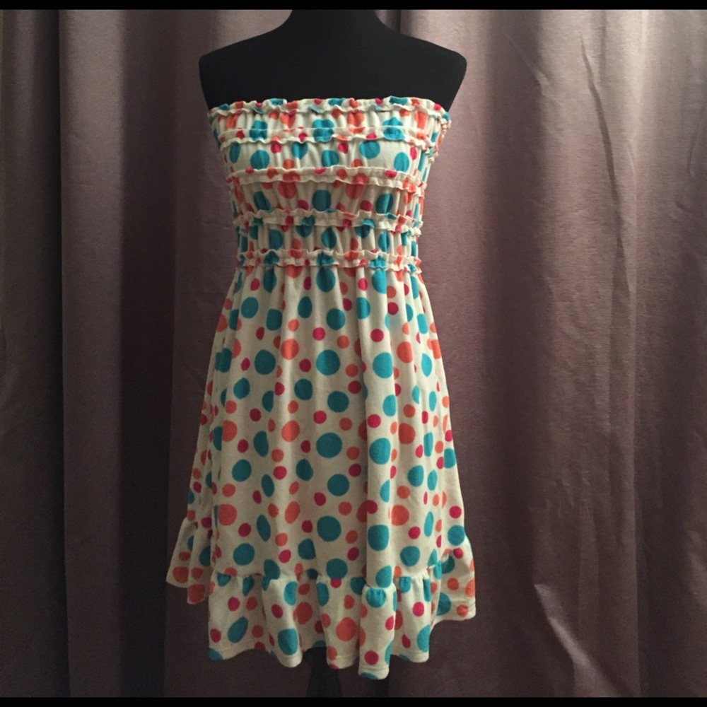 Polka Dot Swimsuit Cover Up