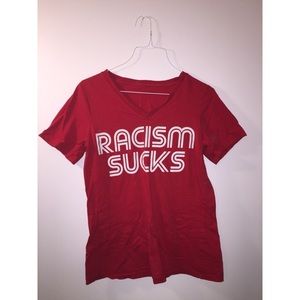 racism sucks tee shirt