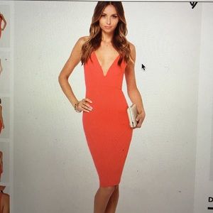 Lulu's red dress perfect for dinner or date night!