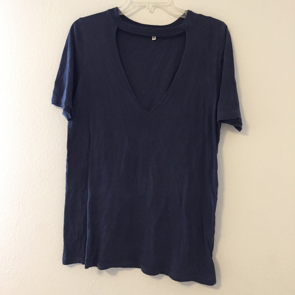 Truly Madly Deeply Cutout Moto Tee