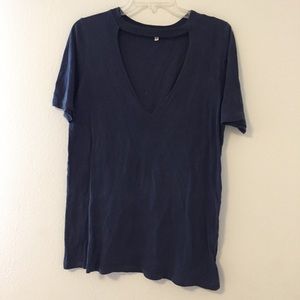 Truly Madly Deeply Cutout Moto Tee