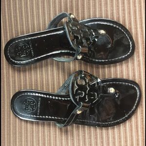 Tory Burch Black Miller Sandals