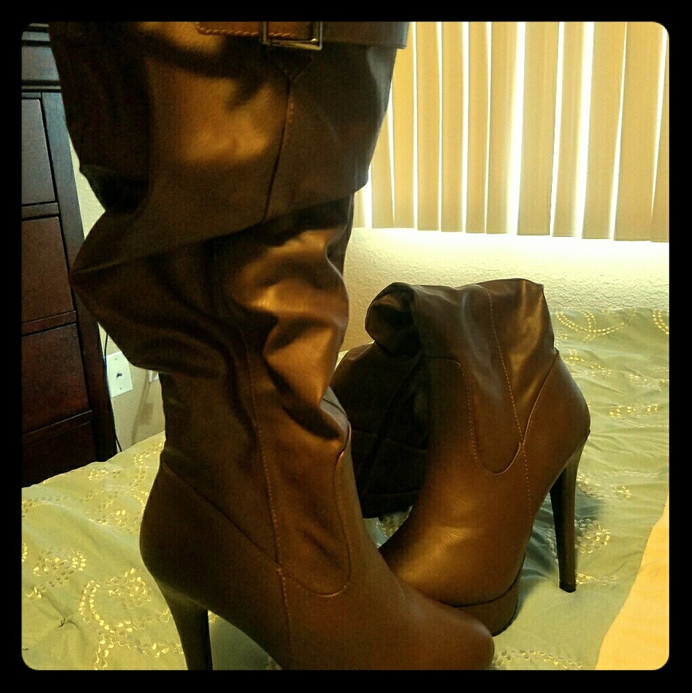 Wild Rose Slouch boots-Gilly40