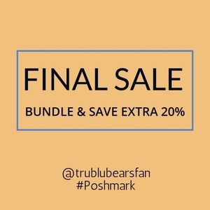 FINAL SALE! Bundle and Save an Extra 20%