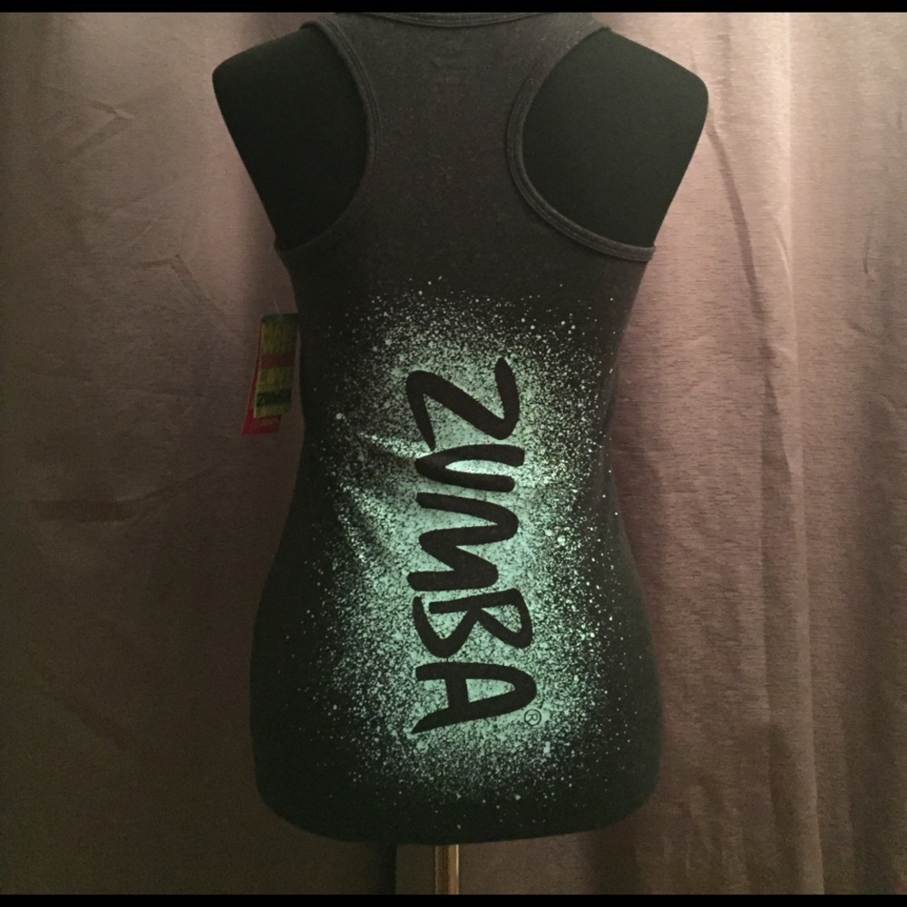 NEW! Heather Gray Zumba Tank Top