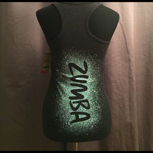 NEW! Heather Gray Zumba Tank Top