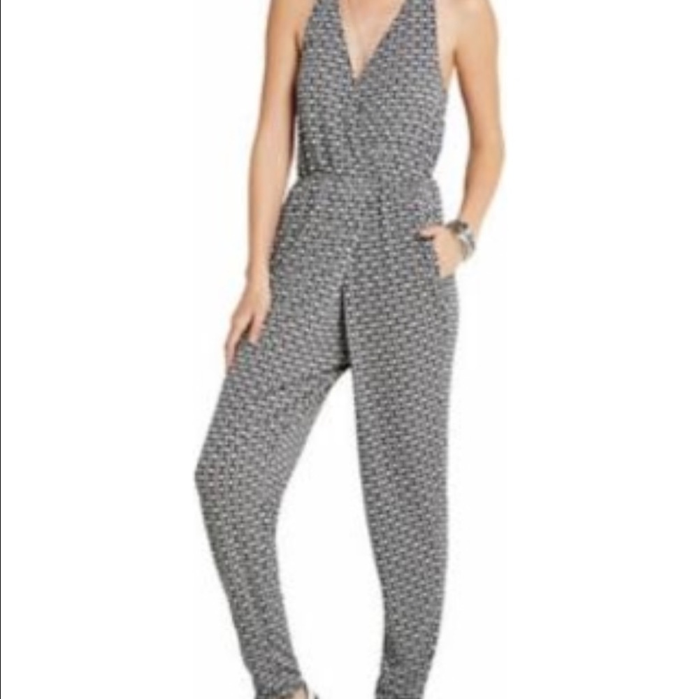 BNWT BCBGeneration Black Combo Pants Romper XS