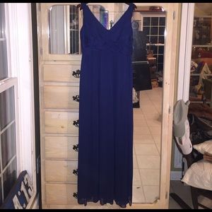 WORN ONCE David's Bridal Marine Formal size 14