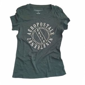 Green Aeropostale Tshirt Women Large