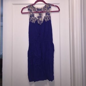 Royal blue sundress