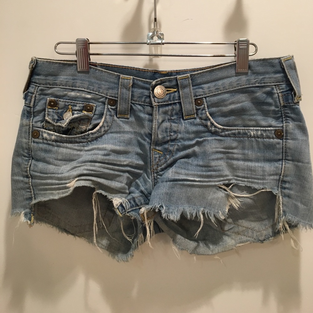 True Religion Blaire boyfriend shorts