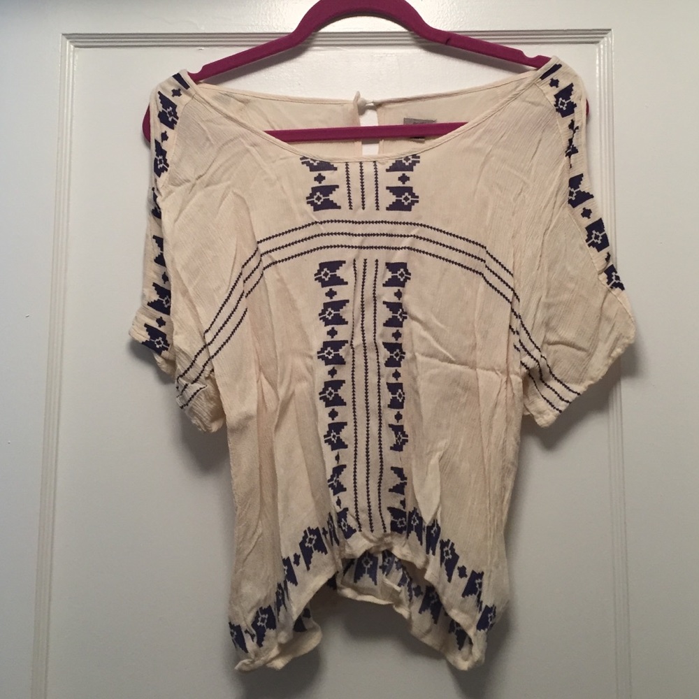 Printed crop top
