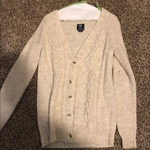 American eagle winter cardigan.