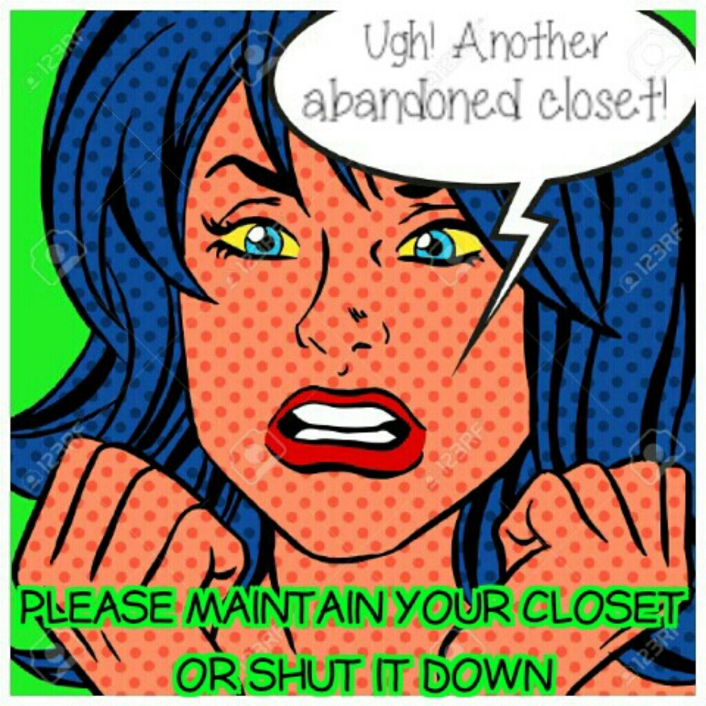 List Abandoned Closets Here