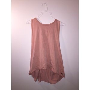 peach muscle tank