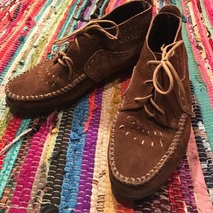 Minnetonka flat booties