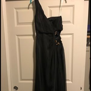 Floor length prom dress