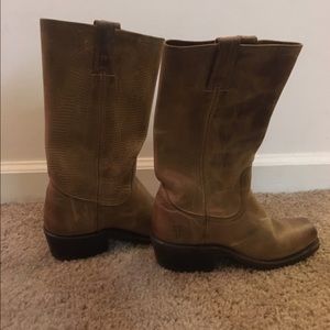 Frye riding boots - mid calf size 6.5