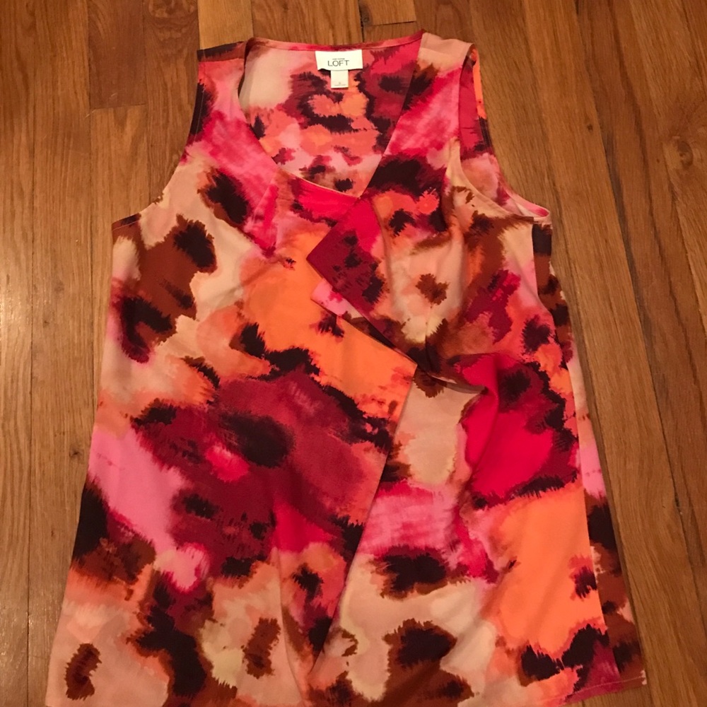 Loft draped front shell