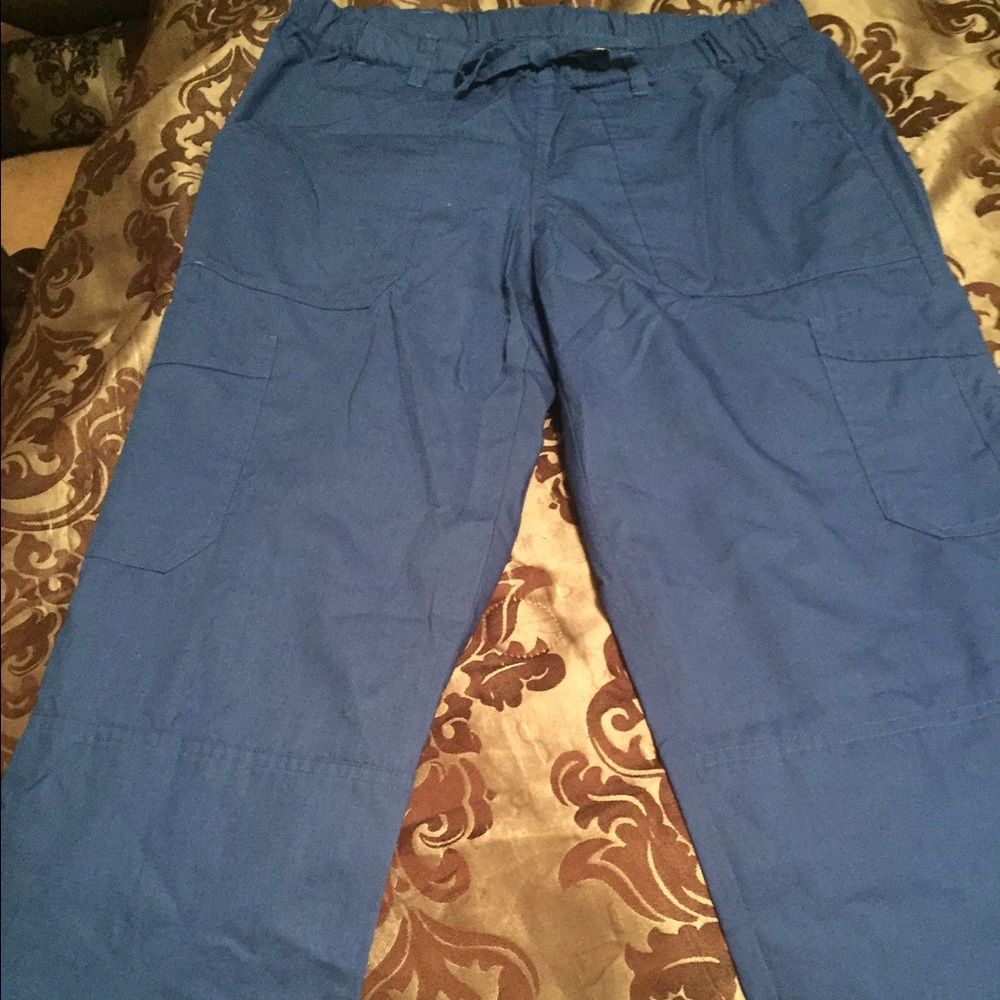 Royal Blue Scrub pants