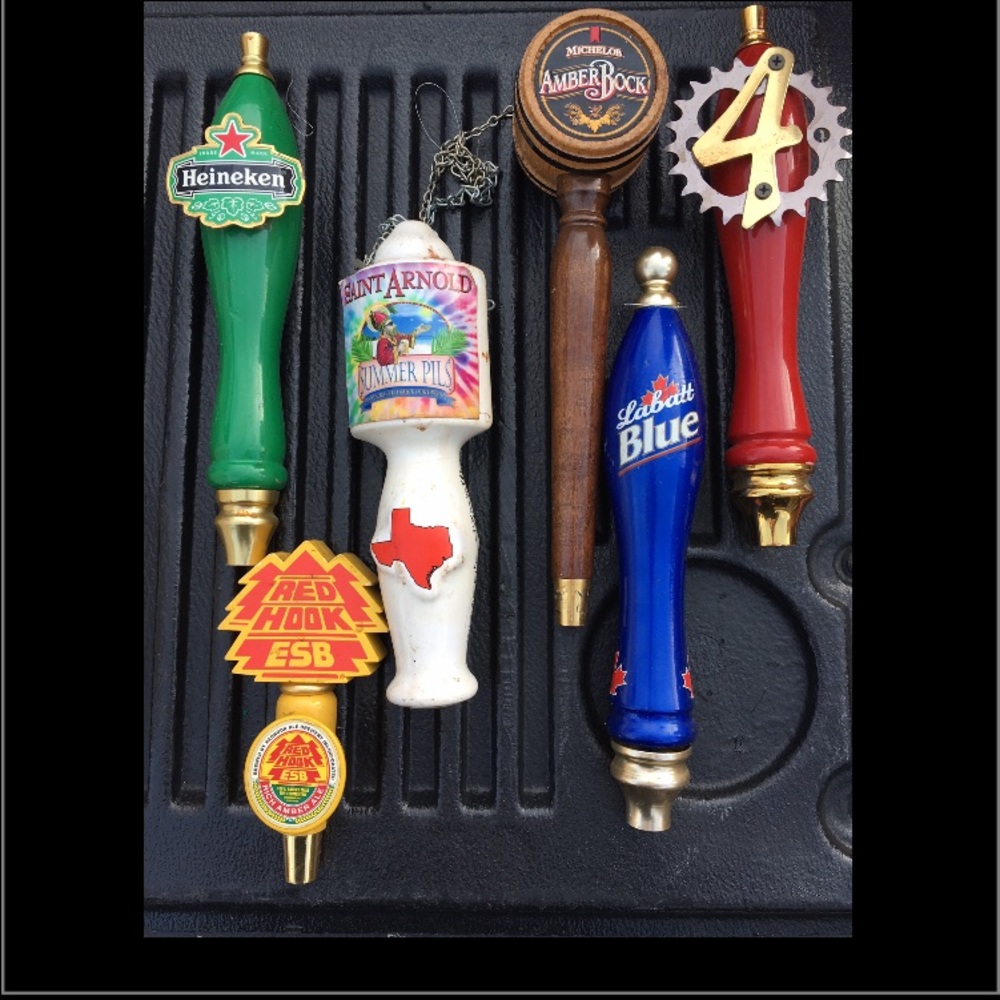 Multiple Beer Tap Handles