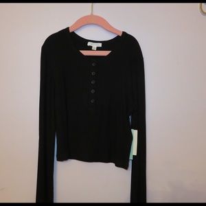 Black long sleeve shirt