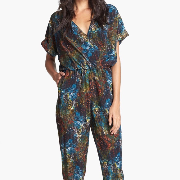 Anthropologie Pants - New RBL Rory Beca Printed Jumpsuit One Piece XS
