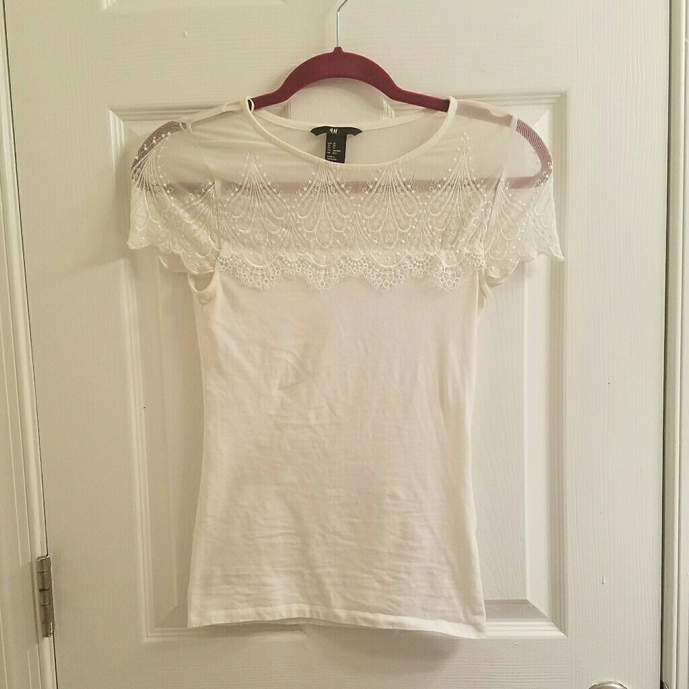 Lace T-shirt